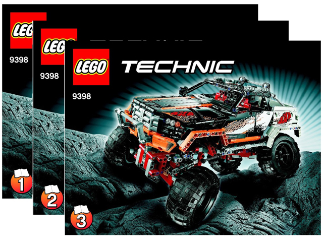 LEGO 9398-boek