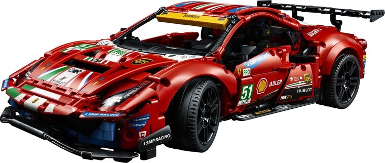 Lego 42125 Technic Ferrari 488 GTE AF Corse #51 verhuur