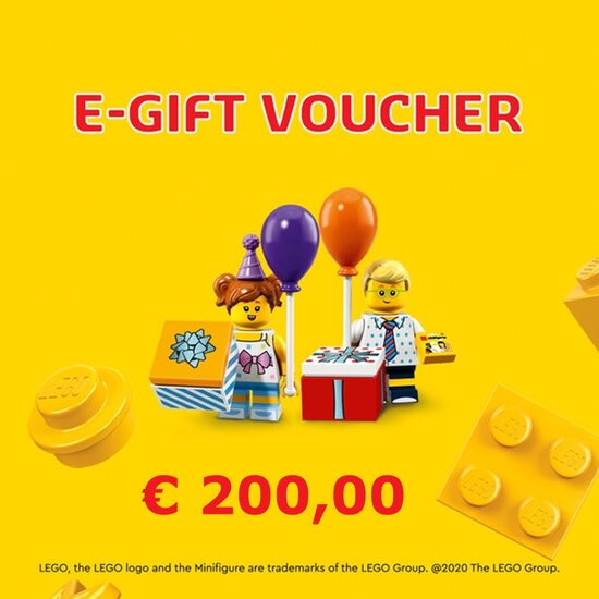 LEGO Giftcard Allemaal Steentjes