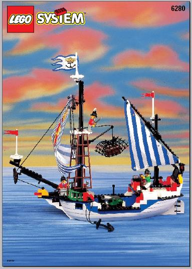 LEGO 6280-boek Allemaal Steentjes