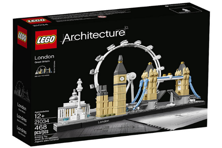 LEGO 21034 set Allemaal Steentjes